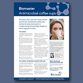 Antimicrobial coffee cups